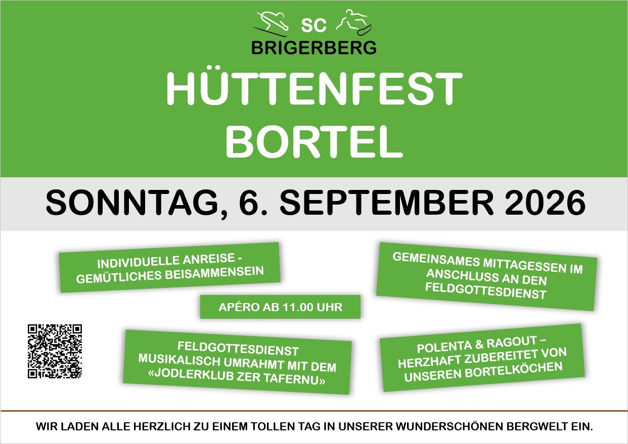 Flyer Hüttenfest 2026